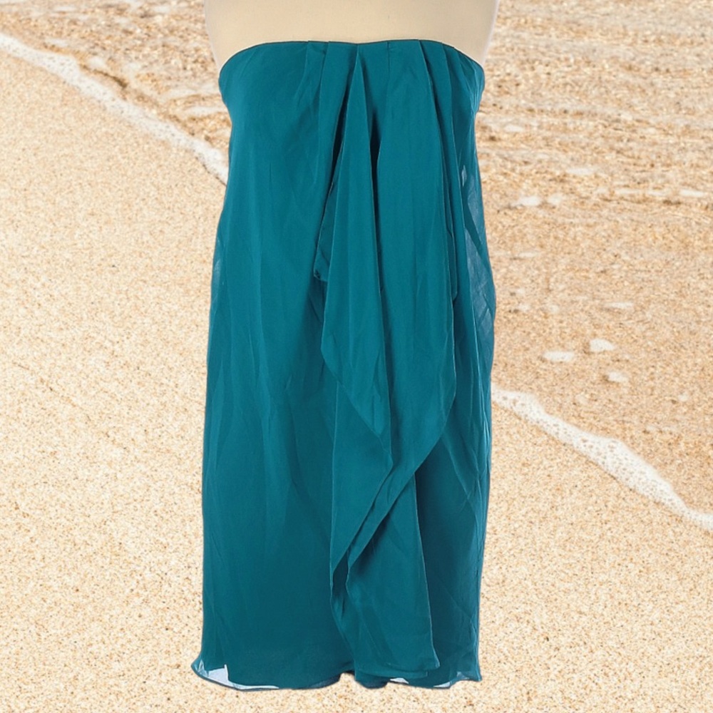 Strapless casual dress